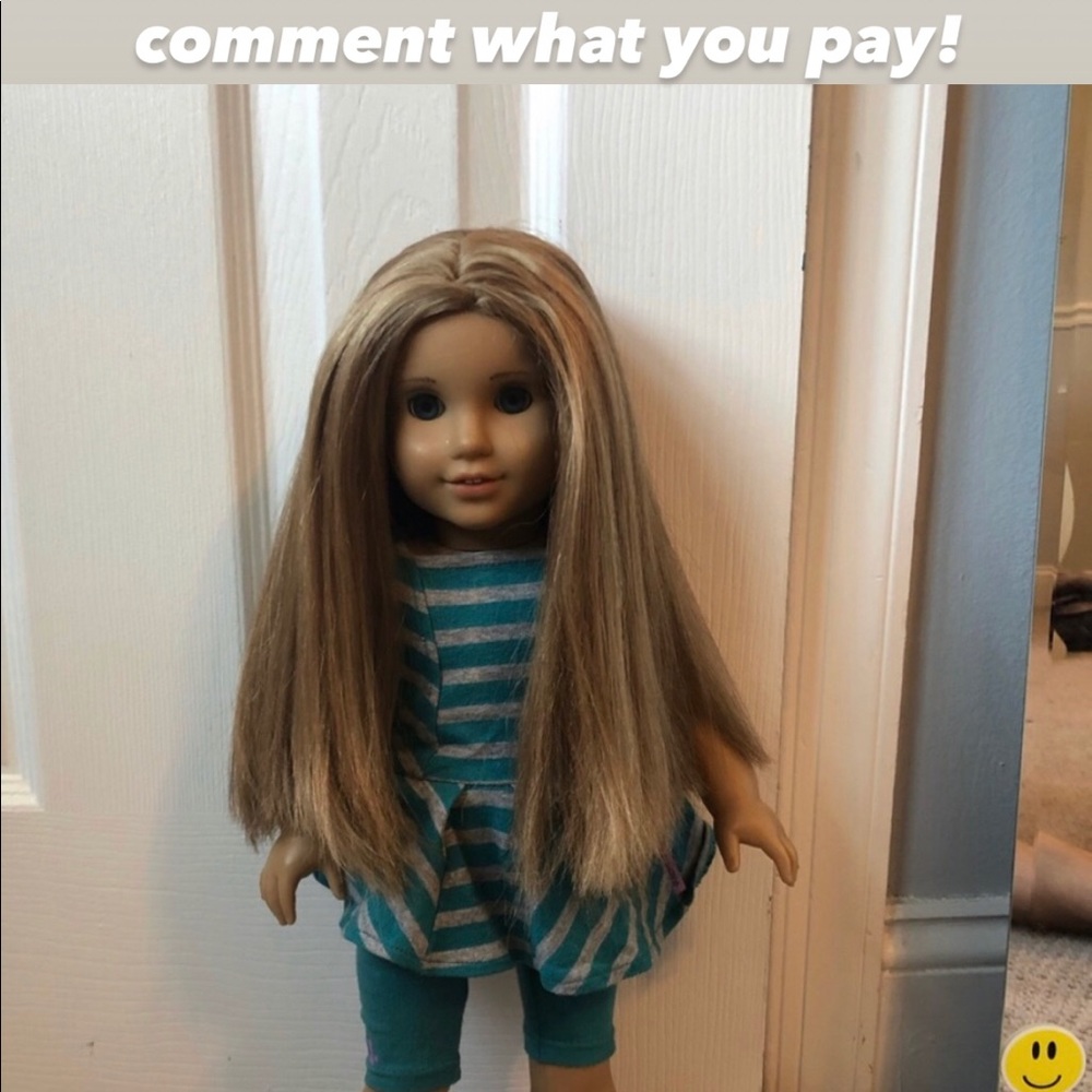 McKenna american girl doll (ears pierced)